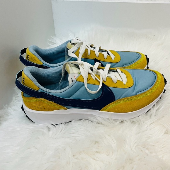 Nike Waffle Debut Low Boarder Blue Sanded Gold DH9522-400 Mens size 9 - Picture 2 of 10